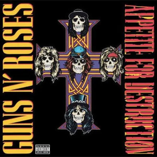 Guns N Roses- Appetite For Destruction - Vinyl Best Coast Music