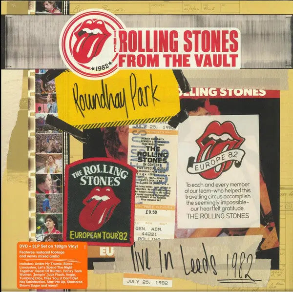 The Rolling Stones - Live In Leeds 1982 [Black] Best Coast Music