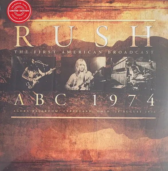 Rush - ABC 1974 (The First American Broadcast) [White] Best Coast Music