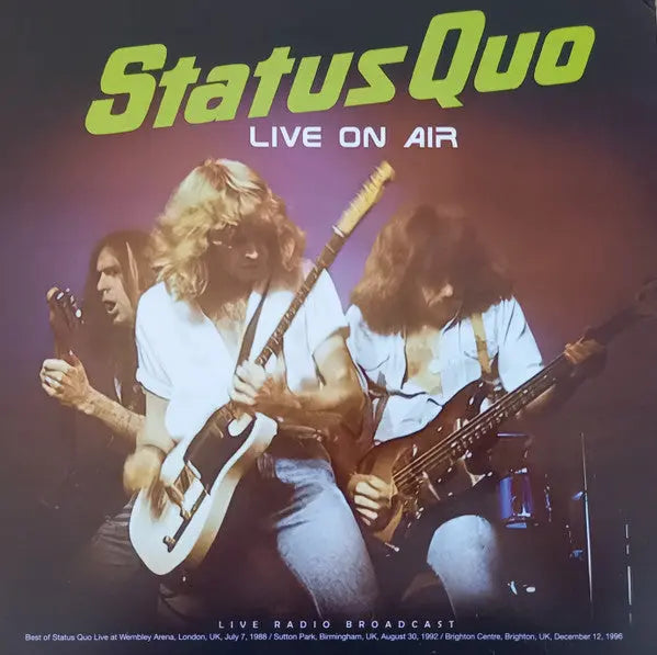 Status Quo - Live On Air [Black] Best Coast Music