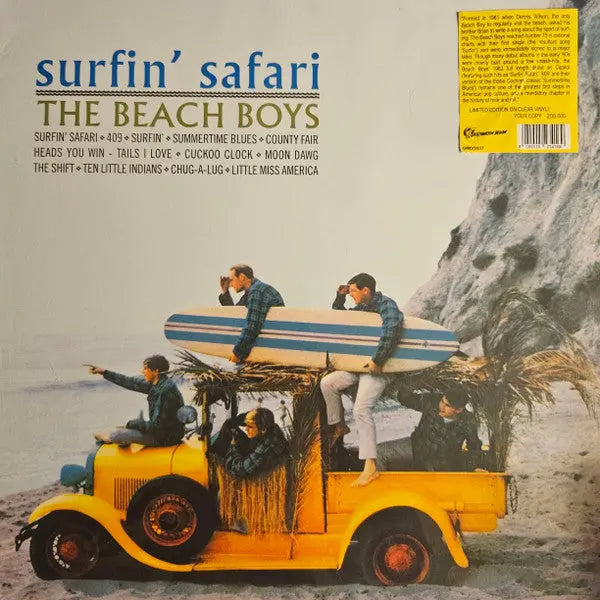 The Beach Boys - Surfin' Safari [Clear] Best Coast Music