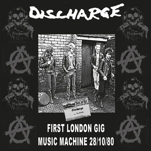 Discharge - First London Gig Music Machine 28/10/80 Best Coast Music