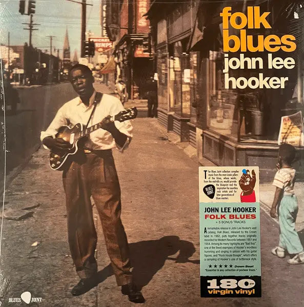 John Lee Hooker - Folk Blues [Black] Best Coast Music
