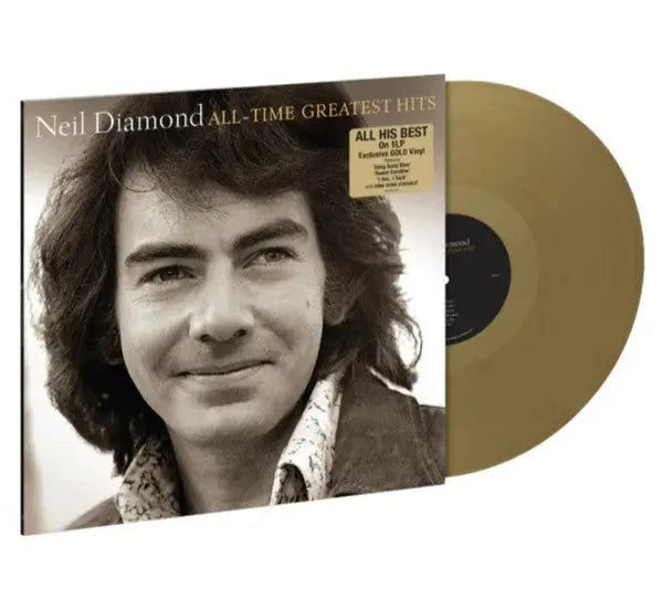 Neil Diamond - All-Time Greatest Hits (Limited Edition Metallic Gold Vinyl) Best Coast Music