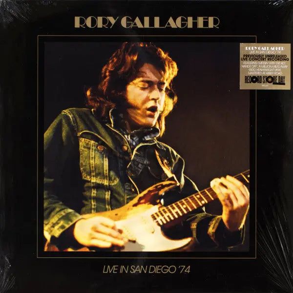 Rory Gallagher - Live In San  Diego '74 [Black] Best Coast Music