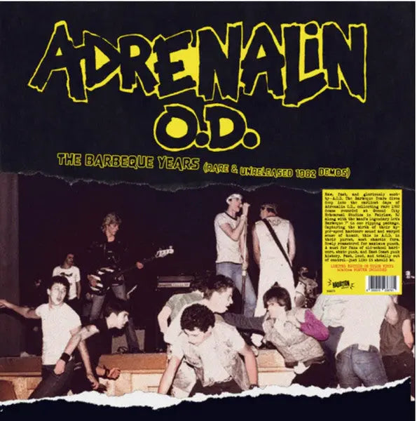 Adrenalin O.D. - The Barbeque Years (Rare & Unreleased 1982 Demos) Best Coast Music