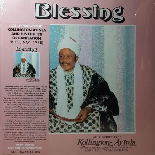 Alhaji Chief Kollington Ayinla & His Fuji '78 Organization - Blessing Best Coast Music