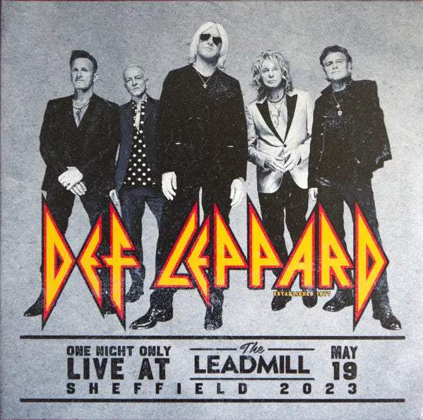 Def Leppard - One Night Only: Live At The Leadmill 2023 Best Coast Music