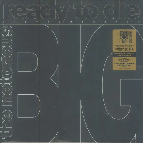 Notorious B.I.G. - Ready To Die Instrumentals [Black] Best Coast Music