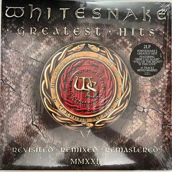 Whitesnake - Greatest Hits Revisited - Remixed - Remastered - MMXXII [Black] Best Coast Music