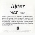 Lifter - 402 Best Coast Music