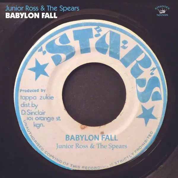 Junior Ross & The Spears - Babylon Fall Best Coast Music