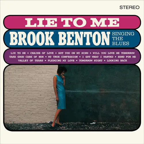 Brook Benton - Lie To Me - Brook Benton Singing The Blues [Black] Best Coast Music
