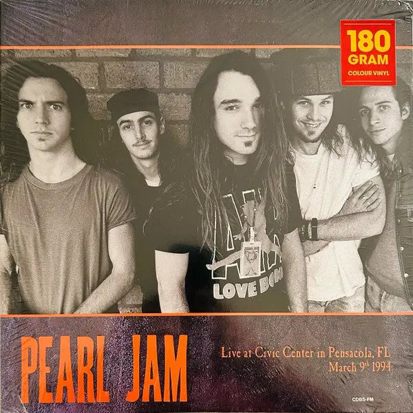 Pearl Jam - Live At Civic Center In Pensacola, FL March 9th 1994 Best Coast Music