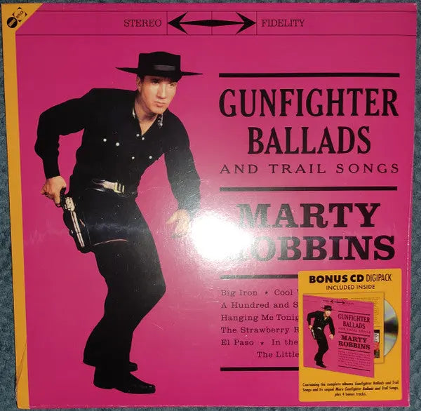 Marty Robbins - Gunfighter Ballads And Trail Songs [Black] Best Coast Music