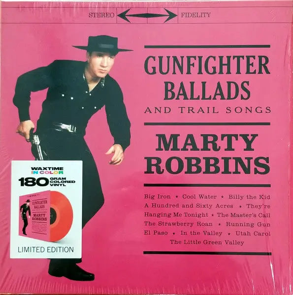 Marty Robbins - Gunfighter Ballads And Trail Songs [Red] Best Coast Music