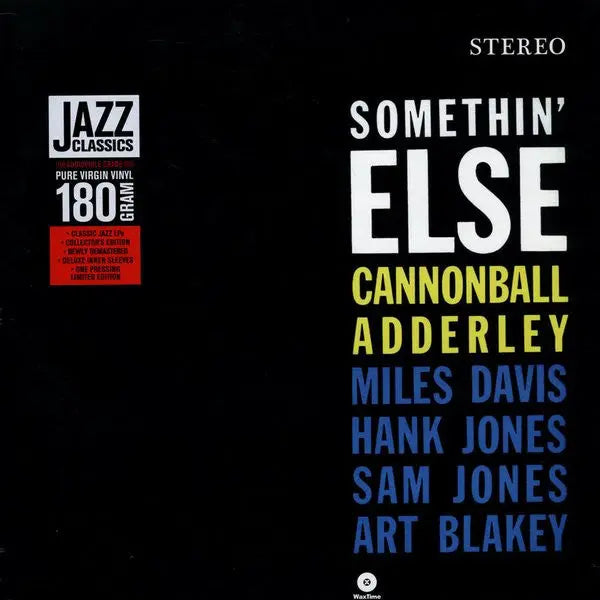 Cannonball Adderley - Somethin' Else Best Coast Music