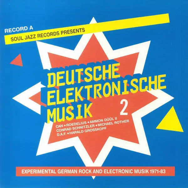 Various - Deutsche Elektronische Musik 2 (Experimental German Rock And Electronic Musik 1971-83) (Record A) [Black] Best Coast Music