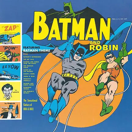 The Sensational Guitars Of Dan & Dale - Batman And Robin [Black] Best Coast Music