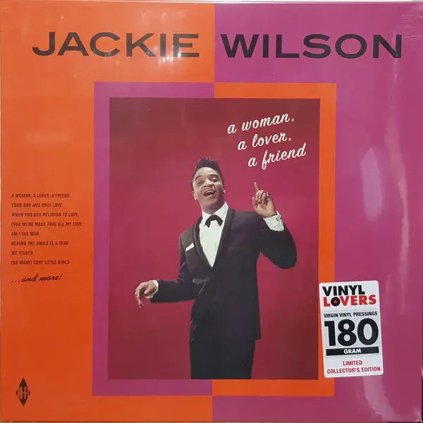 Jackie Wilson - A Woman, A Lover, A Friend [Black] Best Coast Music
