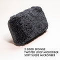 New Two Sided Microfiber Fabric Covered Cleaning Pad (2 Pack)